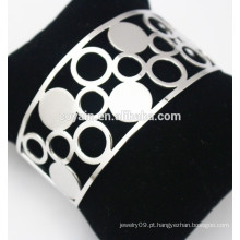 Conjunto de bracelete de bracelete de corte oco